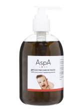 Конопляное масло детское для массажа нерафинированное Hemp seed oil AspA Love 300 мл