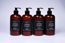 Крем лосьон Зеленый Чай и Мята 500 мл. , Арома Фьюжн AROMA FUSION