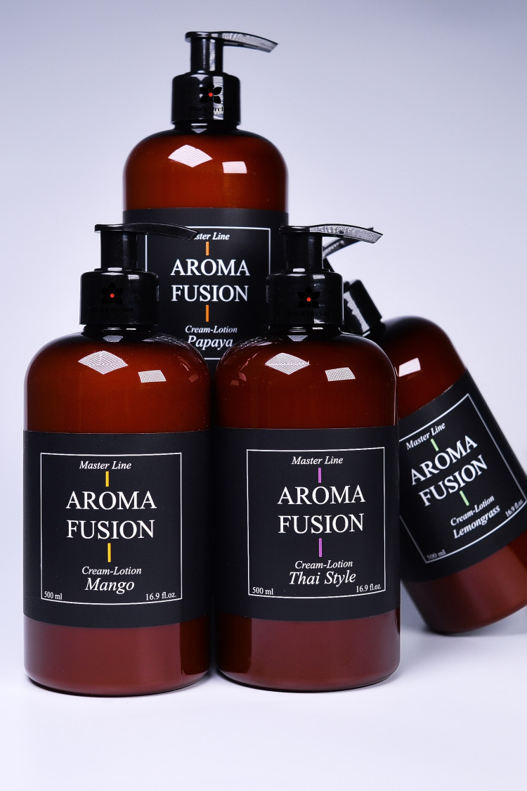Крем лосьон Зеленый Чай и Мята 500 мл. , Арома Фьюжн AROMA FUSION
