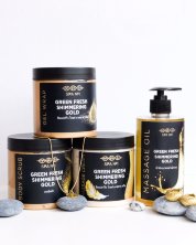 Массажный крем мерцающее золото 500 мл, СПА№1 спа номер 1