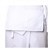 Блуза из хлопка мужская, белая