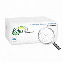 Бумажные полотенца "Belux" (2 слойн) Чистовье