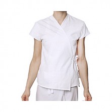 Блуза хлопок, женская белая