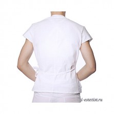 Блуза хлопок, женская белая