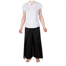 Блуза хлопок, женская белая