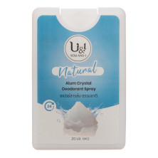Дезодорант спрей кристаллический натуральный U&amp;I, 20 мл