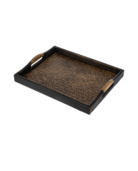 Поднос деревянный для косметики Bodh 31х23 см