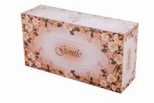 Салфетки Бумажные 2 слоя вытяжные Gentle 200 шт/уп, 1-touch