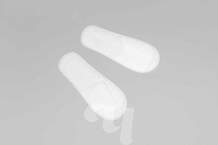 Стельки из спанбонда с открытым мысом на антискользящей подошве, Белый, 25 пар/упк Чистовье 