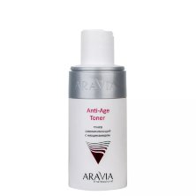 Тонер омолаживающий с ниацинамидом Anti-Age Toner ARAVIA, 150 мл.