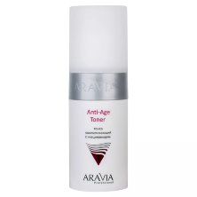 Тонер омолаживающий с ниацинамидом Anti-Age Toner ARAVIA, 150 мл.