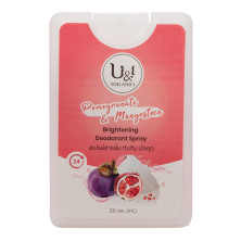 Дезодорант спрей освежающий Гранат и мангустин U&amp;I, 20 мл