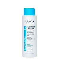 Шампунь увлажняющий для восстановления сухих обезвоженных волос, ARAVIA Professional, 400 мл