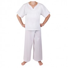 Блуза хирургическая белая (хлопок)