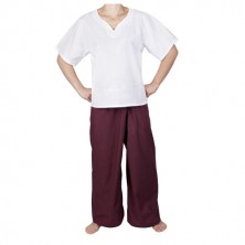 Блуза хирургическая белая (хлопок)