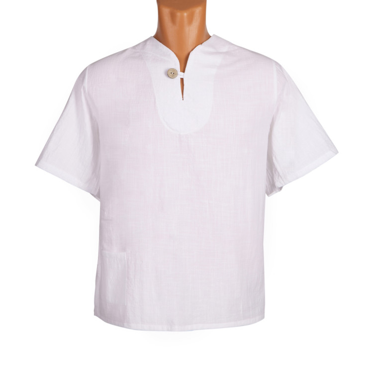 Блуза хирургическая белая (хлопок)