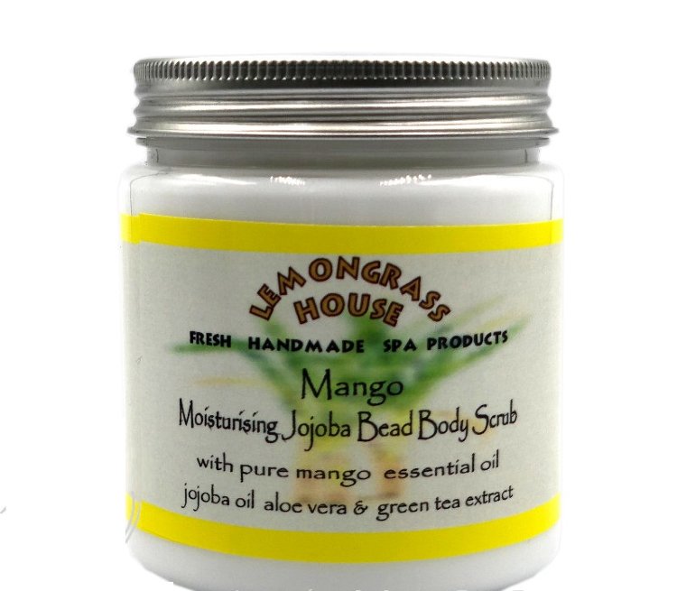Скраб для тела Lemongrass с гранулами жожоба «Манго», 300 гр.