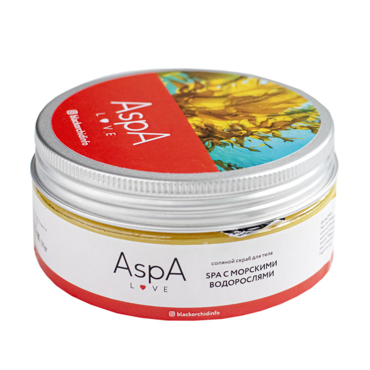 Соляной скраб SPA с водорослями AspA Love, 150 гр.