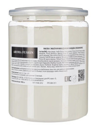 Маска с Каолином, Медом и маслом макадамии (увлажнение) 500г Арома Фьюжн AROMA FUSION