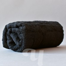 Полотенце махровое черное (р-р 50х90) Чистовье, 1 шт. 