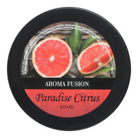 Сахарный скраб Райский цитрус (с эфирным маслом грейпфрута) 150 мл, Арома Фьюжн AROMA FUSION