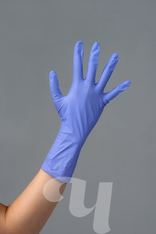 Перчатки защитные нитриловые голубые Safe&Care (р-р S) Чистовье, 100 шт. 