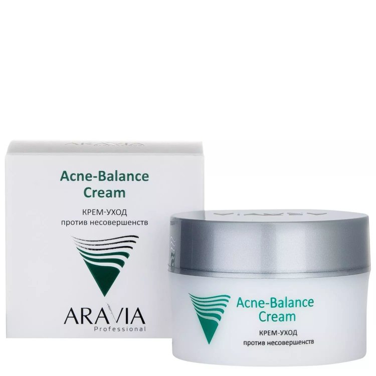 Крем-уход против несовершенств Acne-Balance Cream ARAVIA, 50 мл.