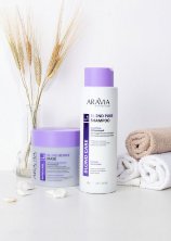 Шампунь оттеночный для поддержания холодных оттенков осветленных волос Blond Pure Shampoo, ARAVIA Professional , 400 мл    НОВИНКА
