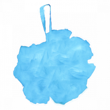 Мочалка одноразовая в индивидуальной упаковке (голубая), 1-touch
