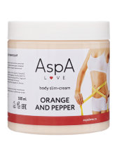Массажный крем для тела разогревающий Апельсин и Перец AspA Love 500г