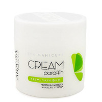 Крем-парафин "Натуральный" с молочными протеинами и маслом хлопка, "ARAVIA Professional", 210 мл. 