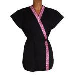 Блуза женская на запахе с окантовкой. Азиатский стиль. ТС