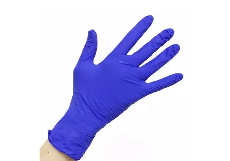Перчатки нитриловые Safe&Care Чистовье XS 200 шт 10% LN303/308 фиолетовые