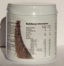 Кокосовое нерафинированное масло холодного отжима Baraka, 250 мл.