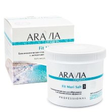 Бальнеологическая соль для обёртывания с антицеллюлитным эффектом Fit Mari Salt, ARAVIA Organic, 730 г.