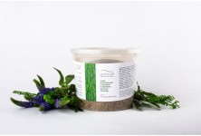 Скраб минеральный с Шалфеем и маслом Лаванды для тела ВЕЛИНИЯ, 500 гр.