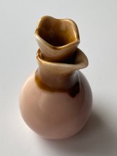 Масленка на витрину для массажного масла (розовая), 50 мл. 