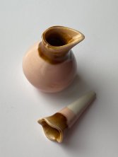 Масленка на витрину для массажного масла (розовая), 50 мл. 