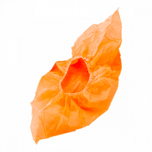 Бахилы особо прочные оранжевый гладкие 100 шт/уп, 1-touch