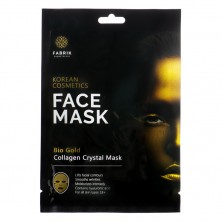 Гидрогелевая маска для лица с био золотом Fabrik, 50 гр.