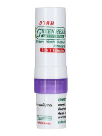 Ингалятор 2 в 1 с аппликатором Green Herb, 1 шт.