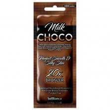 Крем Choco Milk с маслом ши, какао и миндаля, протеинами молока, витаминами и бронзаторами Чистовье, 15 мл.