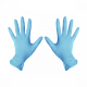 Перчатки нитриловые Голубой L 100 шт/уп, 1-touch