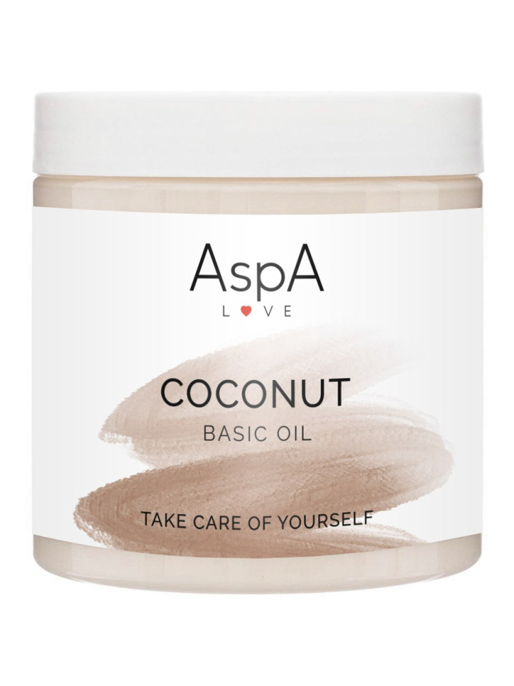 Кокосовое масло рафинированное AspA Love basiс oil, 450г / 500 мл
