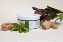 Сахарный скраб «Мята и Имбирь» для тела ВЕЛИНИЯ, 250 мл.