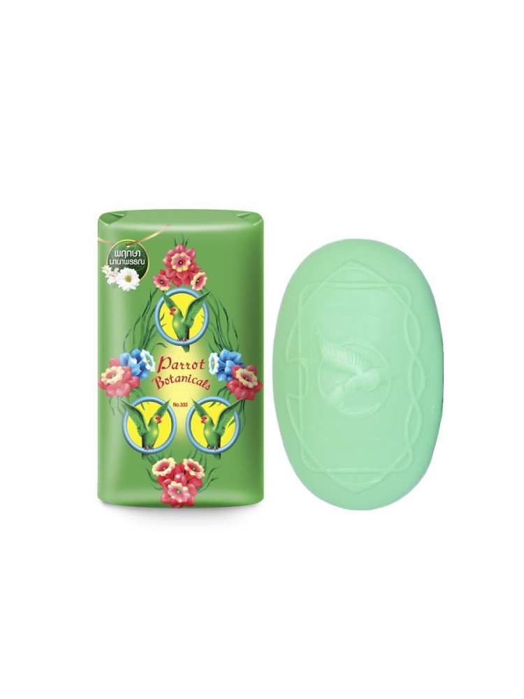 Ботаническое мыло с ароматом трав PARROT Botanicals Soap Botanical Fragrance УПАКОВКА 280 гр. 4 шт/70г
