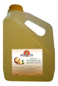 Макадамия рафинированное 100% натуральное масло Aroma-SPA, 2 л.
