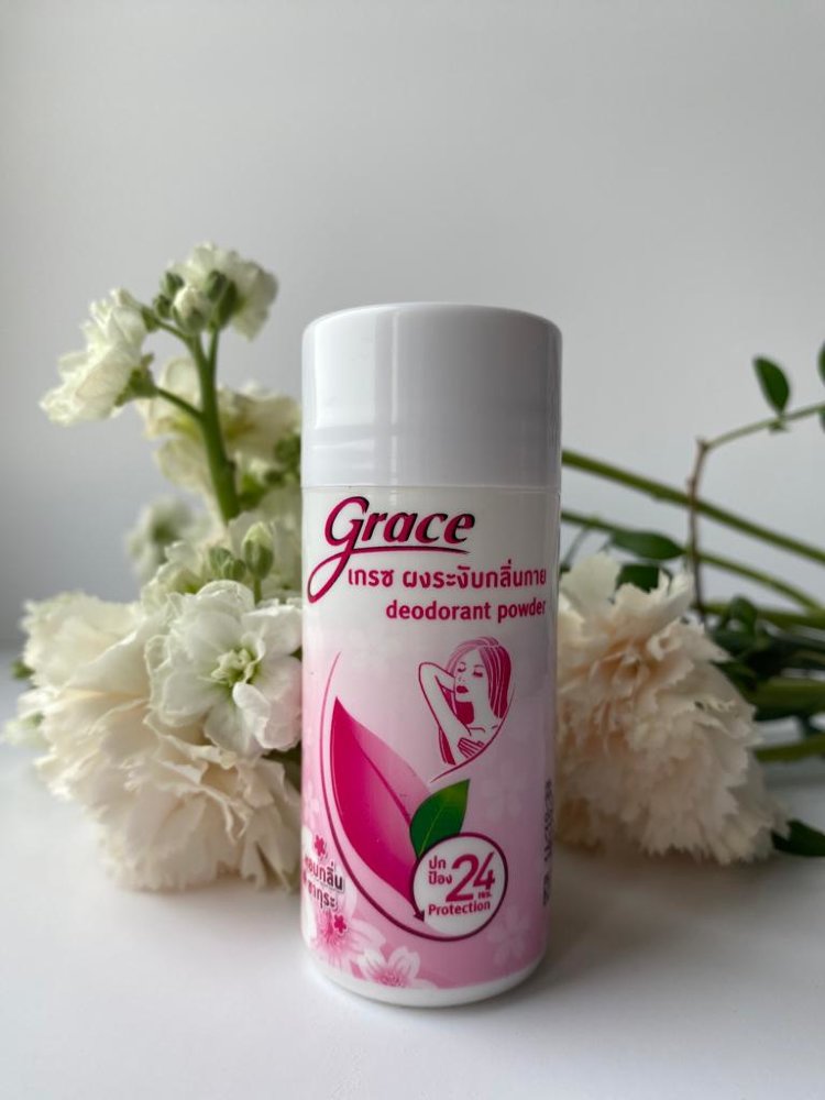 Грейс Дезодорант порошковый Сакура Grace Deodorant Powder Sakura 35 гр
