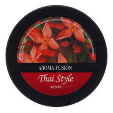 Скраб соляной Тайский Стиль  150 мл, Арома Фьюжн AROMA FUSION 