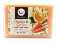 U&I Спа мыло с апельсином и морковью 100 г (U&I Spa Soap Orange & Carro) 100 g